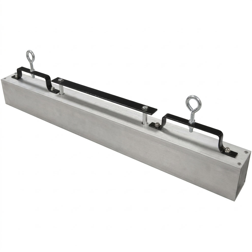 Barredora magnética industrial para recolección de residuos ferrosos - Globaltek